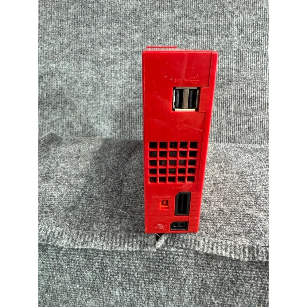 Nintendo Wii Red Console RVL-001 GameCube Compatible 25th Anniversary Edition RD